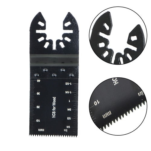 Solid Spare 30-90mm Quick Release Oscillating Tool Blades Professional Universal 100 Pcs