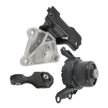 Solid Spare For Honda Fit/City 14-20 1.5L 3× Engine Motor Mounts & Auto Trans Mount A65063