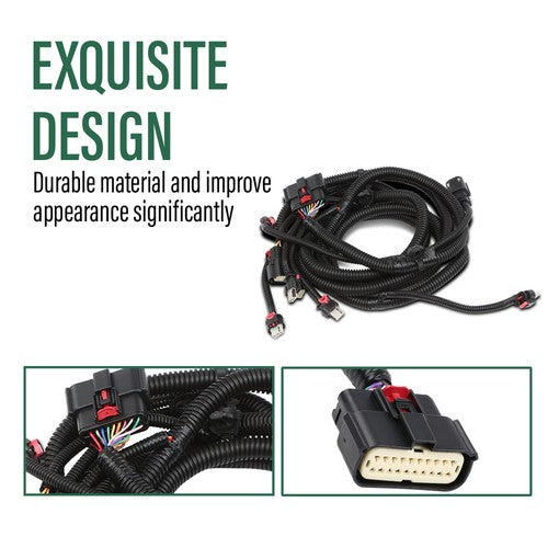 Solid Spare Fit For 2016-2020 Tesla Model X Front Bumper Parking Sensor Harness 1032433-00-G