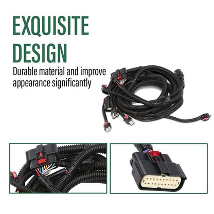 Solid Spare Fit For 2016-2020 Tesla Model X Front Bumper Parking Sensor Harness 1032433-00-G