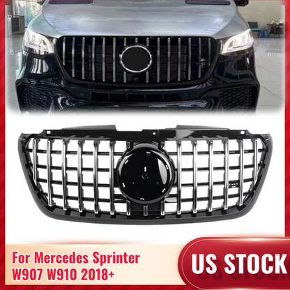 For 2018+ Mercedes Benz Sprinter 1500 2500 3500 W907 W910 Front Grille Grill