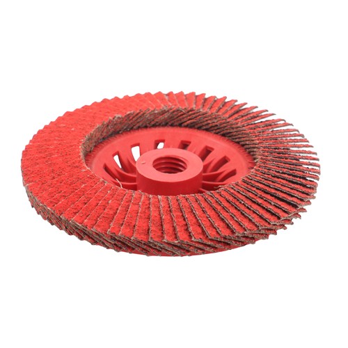 Solid Spare 10 Pack 4-1/2 x 7/8" Flap Sanding Disc 40 Grits Type 29 Ceramic Grinding Wheel