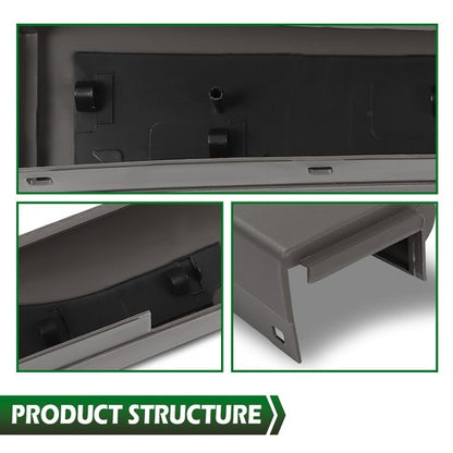 Solid Spare Fit For 2008-2016 Ford Super Duty F250 F350 Flex Step Tailgate Trim Cap Molding
