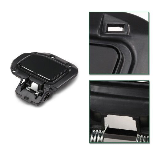 Solid Spare Headlight Washer Cover Fit For 12-19 Land Rover Range Rover Evoque Left+Right