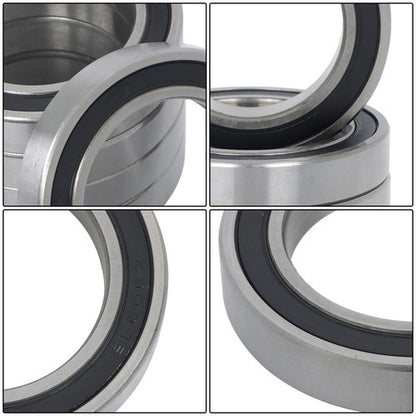 Solid Spare 10Pcs 6909-2RS Bearings 45×68×12mm Double Rubber Seals Deep Groove Ball Bearing