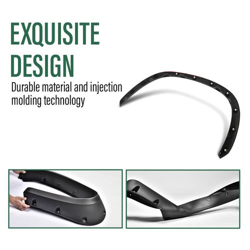 Solid Spare Fit For 20-23 Toyota Highlander Front Right Side Fender Flare Wheel Arch Trim