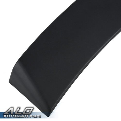 Solid Spare Fit For 18-20 Honda Accord 4-Door Rear Window Roof Spoiler Visor Wing Black