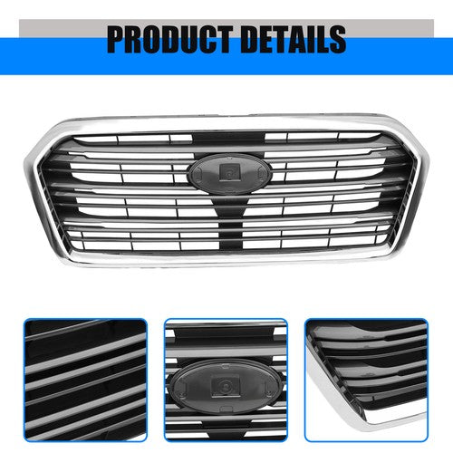 For 2019 2020 2021 2022 Subaru Ascent #91121XC01A Front Bumper Grille Chrome