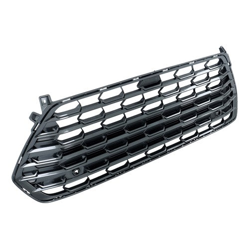 Solid Spare Lower Bumper Grille Dark Gray With Sensor Holes For Toyota Grand Highlander 2024