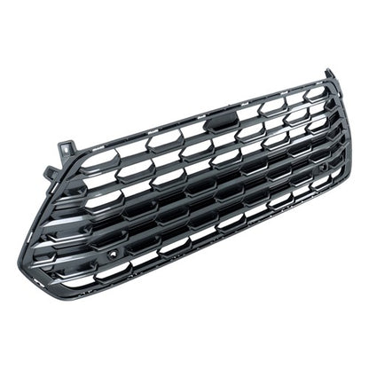 Solid Spare Lower Bumper Grille Dark Gray With Sensor Holes For Toyota Grand Highlander 2024