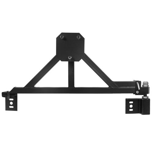 Solid Spare Rear Spare Tire Carrier For Hummer H2 2003-2009 Rack w/ Drop-down Option Steel