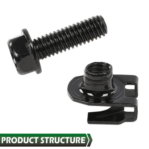 Solid Spare Front Shock Lower A-Arm Mount Bolts Nuts Hardware Kit Fit For 1955-2007 GM