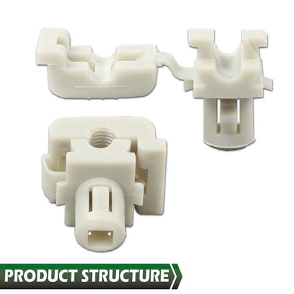 Solid Spare Fit For 02-09 Dodge Ram 1500 2500 3500 Tailgate Handle Rod Latch Retainer Clips