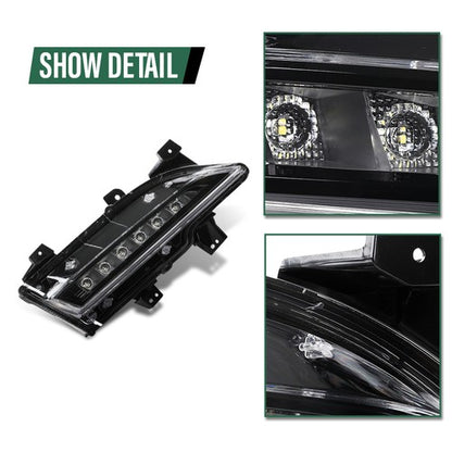 Solid Spare LED Daytime Running Light Fog Lamp Fit For 2015-2019 Lincoln MKC Right Side