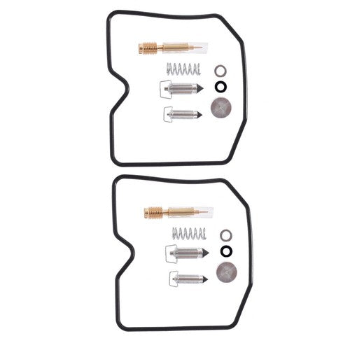 Solid Spare 2×Carburetor Carb Repair Kit Rebuild Sets For Kawasaki ZL EX 250 EN VN 454 500
