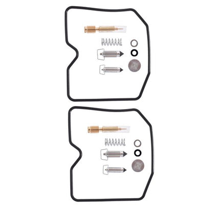 Solid Spare 2×Carburetor Carb Repair Kit Rebuild Sets For Kawasaki ZL EX 250 EN VN 454 500