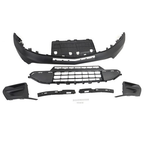 Solid Spare New Front Bumper&Grill&Fog Lamp Cover&Bracket For Chevrolet Traverse 2018-2020