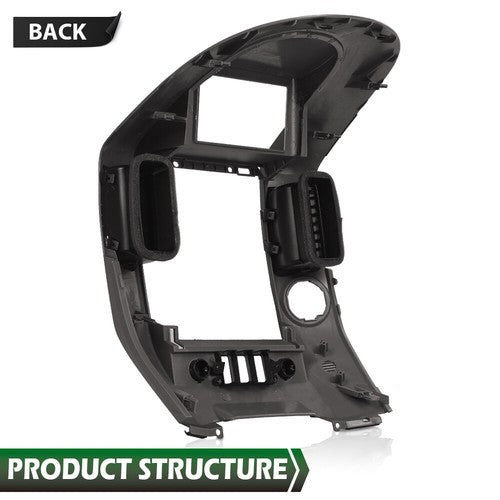 Solid Spare New Fit For Nissan Titan Armada Center Dash Console Instrument Bezel w/o Speaker