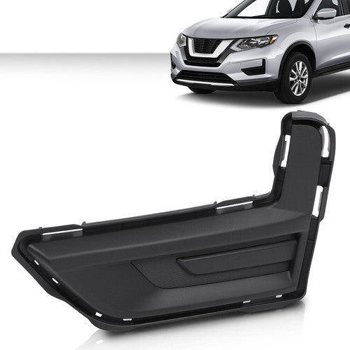 Solid Spare Fit For 2017-2020 Nissan Rogue NI1038148 Front Left Driver Side Fog Light Cover