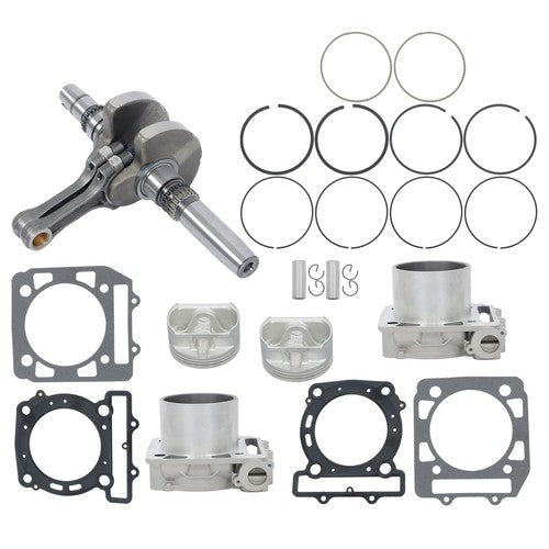 Solid Spare For HISUN 800 12120-010-0000 New 2 Set full Crankshaft Cylinder Repair kit