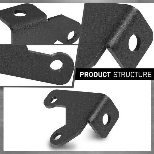 Solid Spare Spare Tire Antenna Mount Bracket Fit For 2007-2018 Jeep Wrangler JK JKU 2/4Door