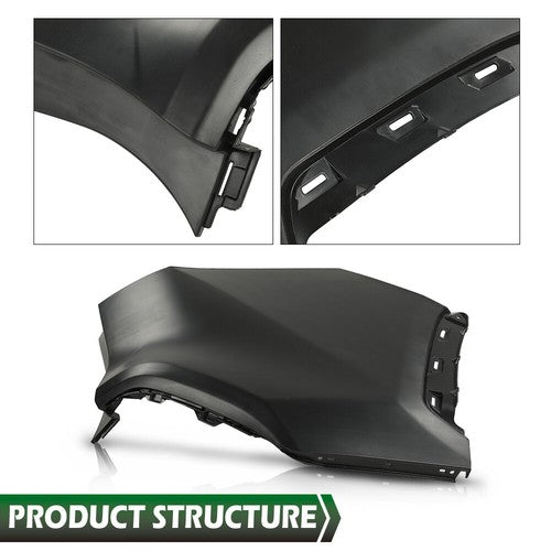 Solid Spare Fit For 2019-2023 Toyota RAV4 Bumper Face Bar End Extension Rear Passenger Side