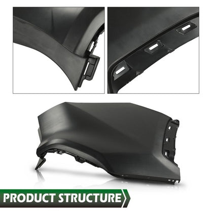 Solid Spare Fit For 2019-2023 Toyota RAV4 Bumper Face Bar End Extension Rear Passenger Side