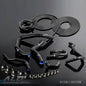Solid Spare Fit For 92-00 Civic Type-R DC2 B16A B18C DOHC Silicone Hose Kit+Vacuum Hose