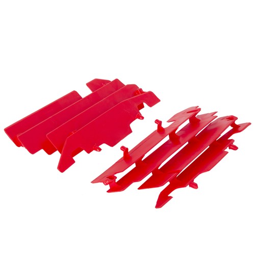 Solid Spare Left + Right Side Radiator Louvers Guards For Honda CR125R/CR250R 2000-2004