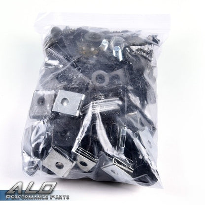 Solid Spare Universal Pocket/Rivet Style Fender Flares Screw/Bolt Hardware Kit Fit For Ford
