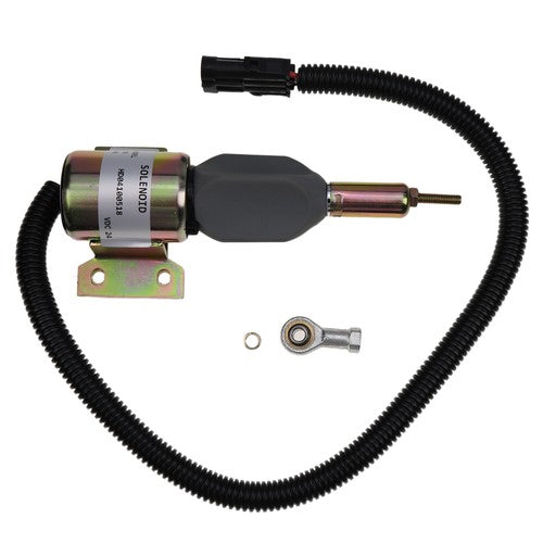 Solid Spare New Fuel Shutoff Solenoid Valve 3935432 24V for Cummins 6BT 5.9L Engine