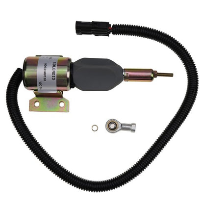 Solid Spare New Fuel Shutoff Solenoid Valve 3935432 24V for Cummins 6BT 5.9L Engine