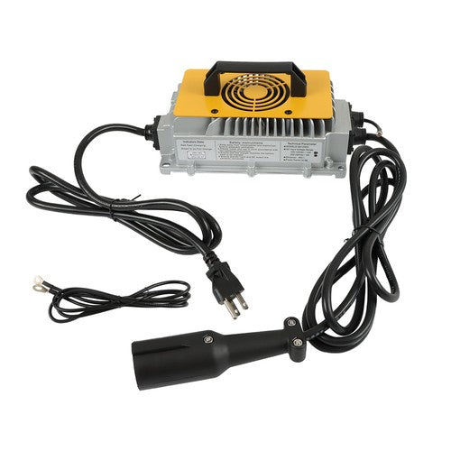 Solid Spare 48Volt 17Amp Battery Charger With 3-pin Plug For Club Car DS Precedent Golf Cart