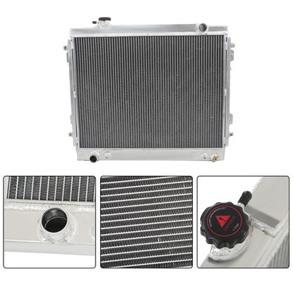 Solid Spare 2Row Full Aluminum Radiator 1778 Pickup For Toyota Tacoma 1995-2000 2001-2004