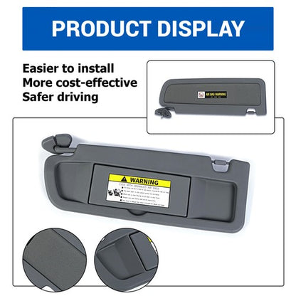 Solid Spare Driver Side Left Sun Visor For Honda Civic 2006 2007 2008 2009 2010 2011
