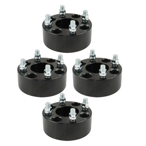 Solid Spare New Wheel Spacers Hub Bore 62mm Thread Size 1/2"x20 4Pcs 2" 4x101.6mm US