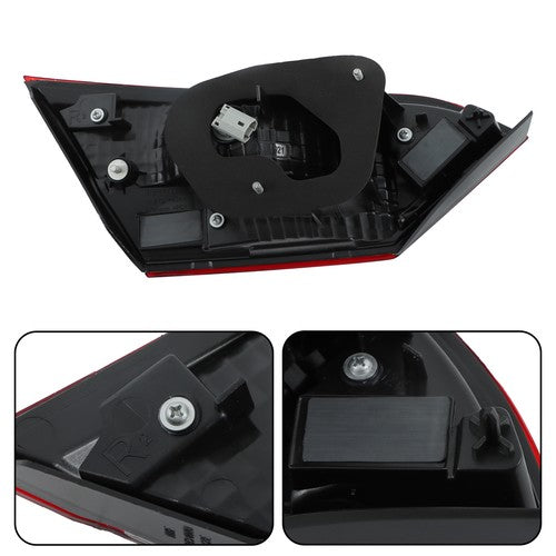 Solid Spare Tail Light For Toyota Camry 2021-2023 Inner Clear Lens Halogen Type Passenger/RH