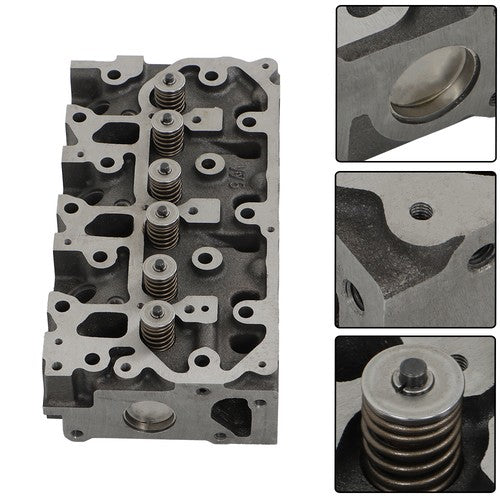 Solid Spare Fits For Yanmar 3TNV76 Engine Complete Cylinder Head & Gasket Set
