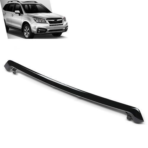 Solid Spare Fit For 2017-2018 Subaru Forester Hood Molding Trim Moulding Black SU1235102