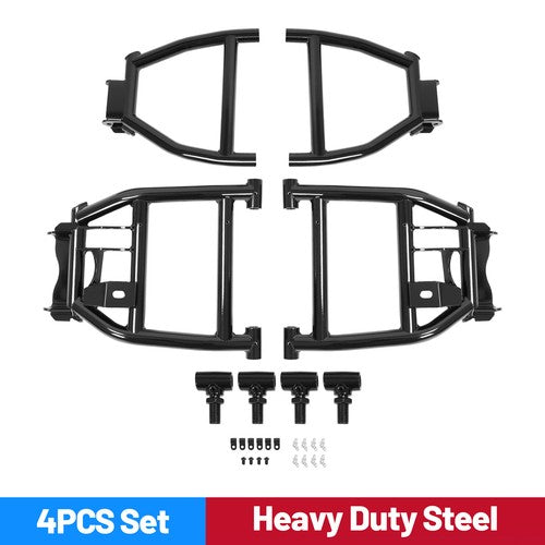 Solid Spare 4PCS Steel Rear A Arms For Polaris Ranger XP 570/900 2013-2019 Crew
