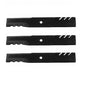 Solid Spare (3) Gator Mulching Mower Blades for Ferris 61" Mower 5020842