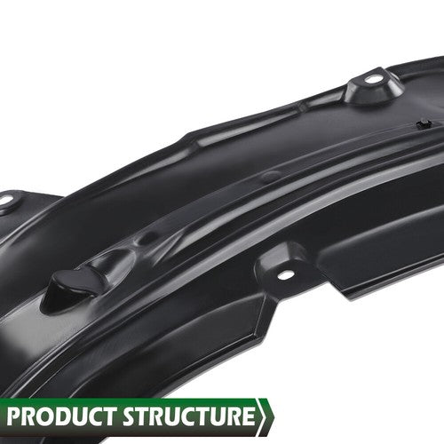 Solid Spare Fit For 12-16 Honda CRV CR-V Front Left+Right Fender Liner Splash Shield