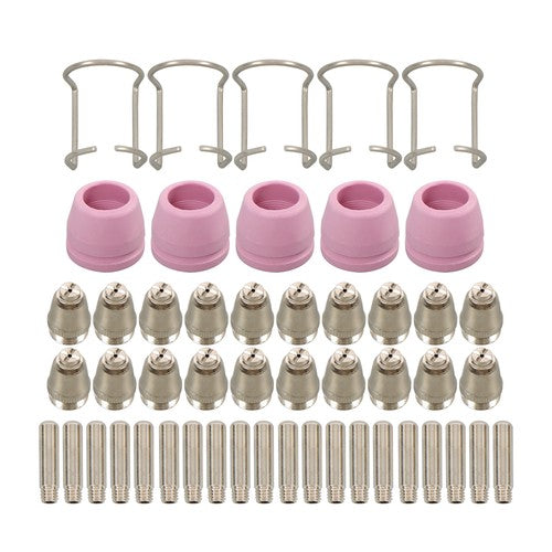 Solid Spare KIT TIPS CUT50 60Amp 50pcs SG-55 AG-60 WSD-60 Plasma Cutter Torch Consumables