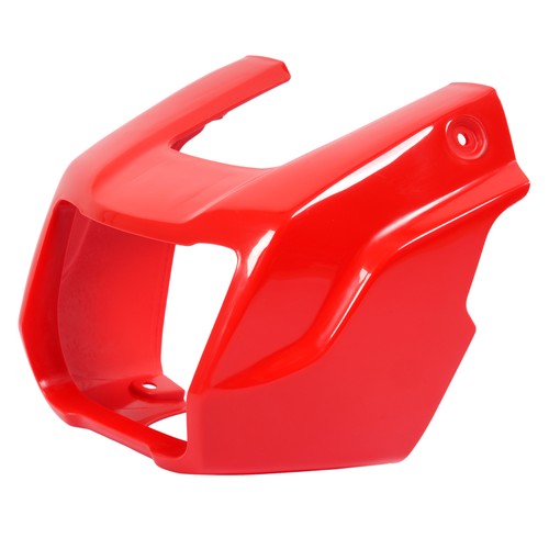 Solid Spare Headlight Cover Case Housing Bucket Pod Red For 2018 Honda Foreman 500 TRX500FM