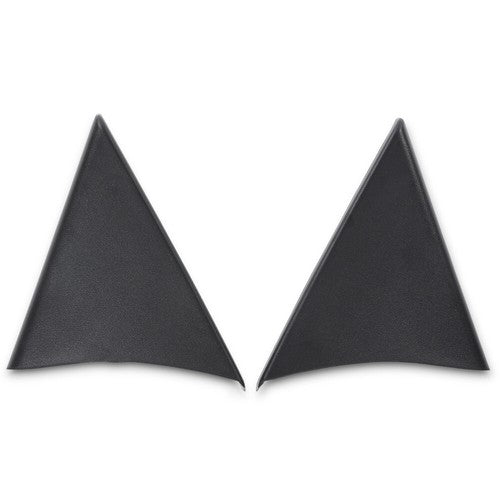 Solid Spare 2pcs Front Door Upper Trim Panel Left+Right Fit For Chevy Silverado GMC Sierra