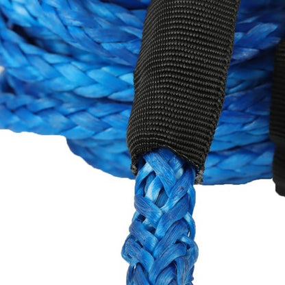 Solid Spare For ATV 5/16"x50' 12000LBS Blu Synthetic Winch Rope Line Recovery Cable