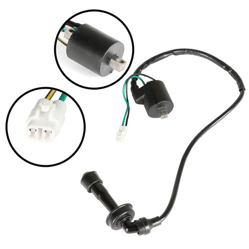 Solid Spare Ignition Coil & Spark Plug CAP For Suzuki Quadracer 450 LTR450 2006-2009