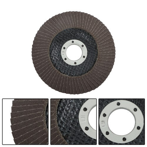 Solid Spare 10 Pack 4-1/2"×7/8" 120 Grit Premium Zirconia Flap Disc T29 Sanding Grinding