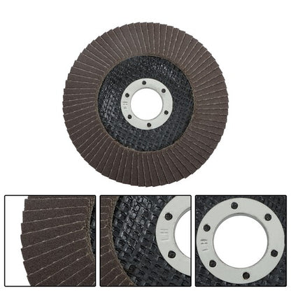 Solid Spare 10 Pack 4-1/2"×7/8" 120 Grit Premium Zirconia Flap Disc T29 Sanding Grinding