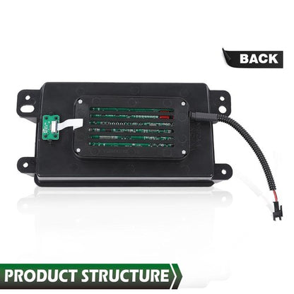 Solid Spare Fit For 2009-2014 Ford F150 Truck Center Console Wireless Phone Charging Pad Kit